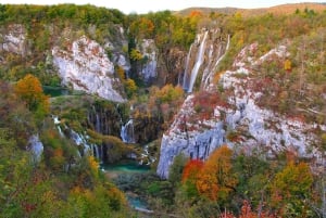 Ze Splitu lub Trogiru: wycieczka z przewodnikiem po Jeziorach Plitwickich