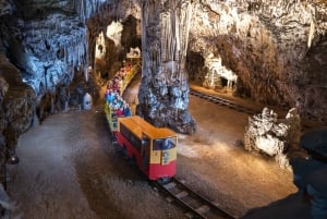 トリエステ発：ポストイナ洞窟とプレドジャマ城ツアー