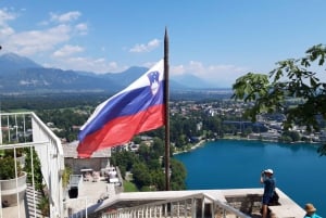 Fra Zagreb: Dagstur til Bled-sjøen og Ljubljana