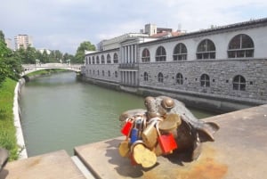 Von Zagreb: Tagesausflug zum Bleder See und nach Ljubljana
