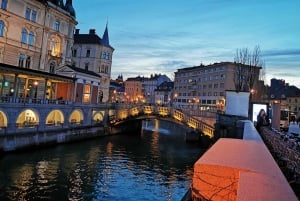 Vanuit Zagreb: dagtocht naar het meer van Bled en Ljubljana