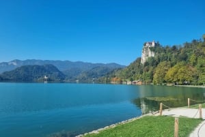 Vanuit Zagreb: Dagtocht met hoogtepunten naar Bled en Ljubljana