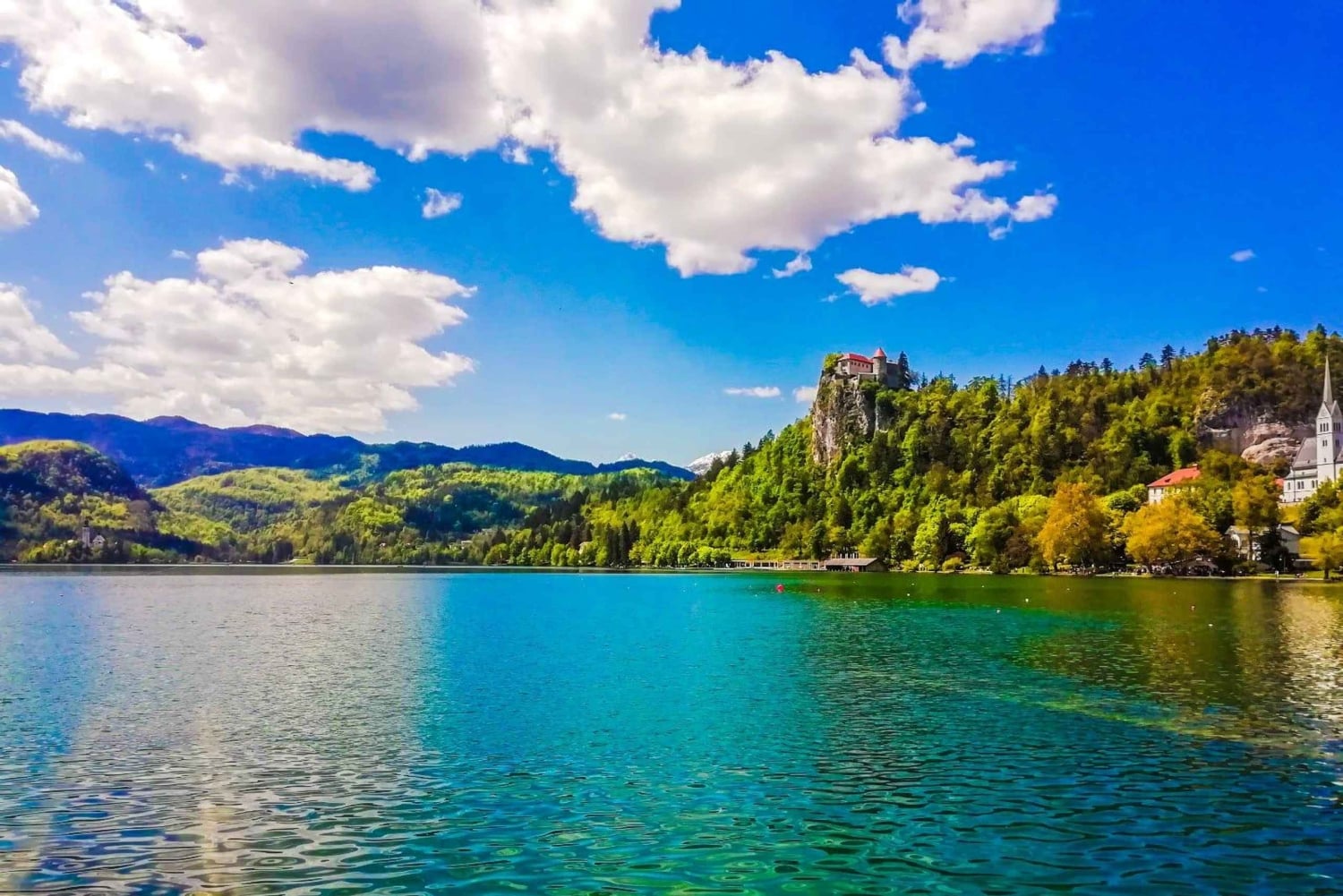 Z Zagrzebia: wycieczka 1-dniowa nad jezioro Bled, Bohinj i wodospad Savica