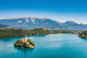 Von Zagreb: Bleder See, Bohinj & Savica-Wasserfall – Tagestour