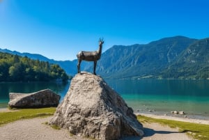 Von Zagreb: Bleder See, Bohinj & Savica-Wasserfall – Tagestour
