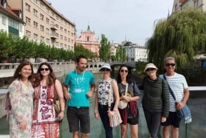 Au départ de Zagreb : Visite guidée en petit groupe de Ljubljana et du lac de Bled