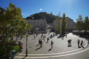 Von Zagreb aus: Ljubljana und Bleder See Tour