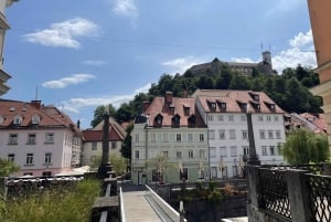 Fra Zagreb: Ljubljana med kabelbane, slott og Bledsjøen