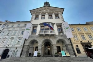 Von Zagreb aus: Ljubljana mit Seilbahn, Burg und Bleder See