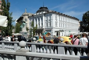 De Zagreb: Transfer privado para Ljubljana e Lago Bled