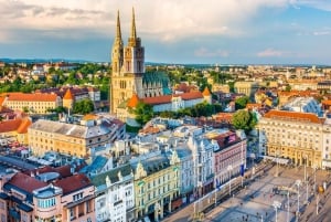 De Zagreb: Transfer privado para Ljubljana e Lago Bled