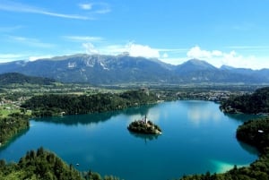 Ljubljana: Cachoeira Savica, Lago Bohinj e Lago Bled