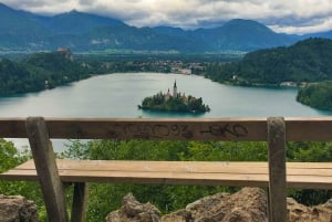 Ljubljana : Circuit des chutes de Savica, du lac Bohinj et du lac de Bled