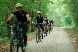 Explorez la frontière verte : visite en vélo électrique avec châteaux et collations