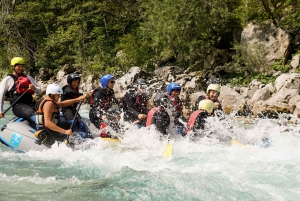 Half Day Rafting on the Emerald Soca River