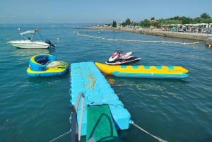 Izola: giro in banana boat per gruppi con divertimento, velocità e spruzzi