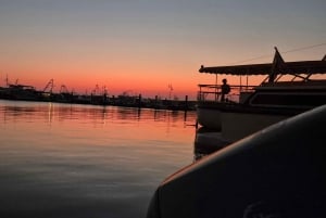 Izola: passeio de barco particular a Strunjan e Piran com bebidas