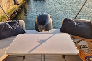 Izola: rejs wycieczkowy łodzią do Strunjan i Piranu z napojami