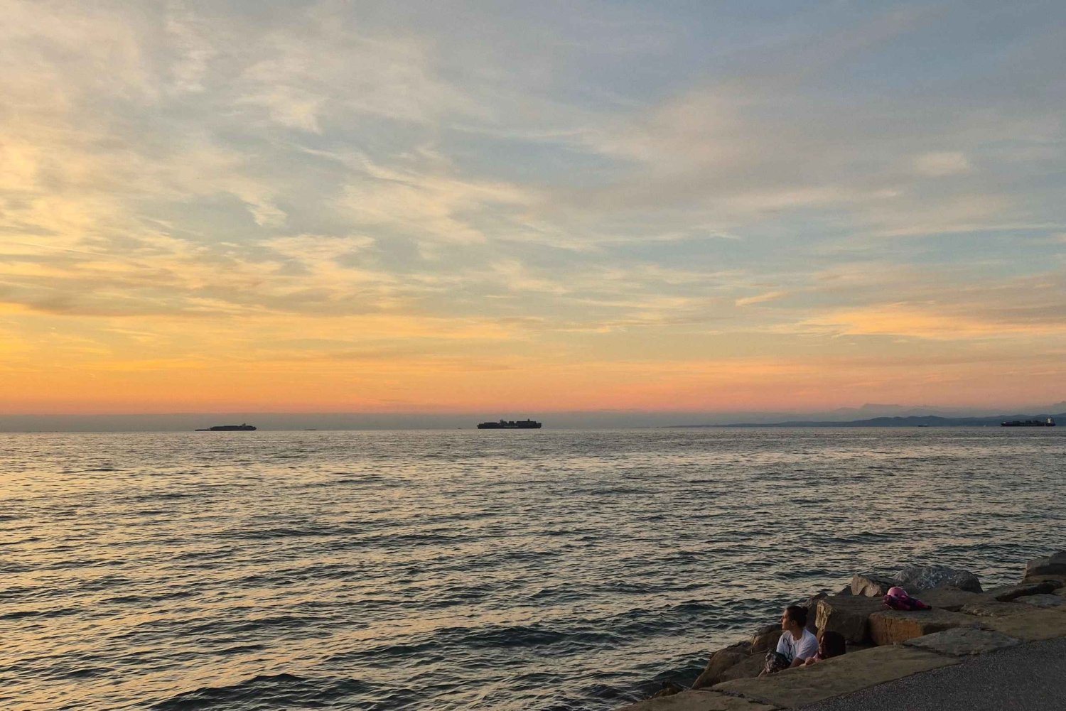 Isola: corsa al tramonto lungo la costa fino a Capodistria con omaggio locale