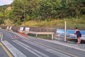 Isola: corsa al tramonto lungo la costa fino a Capodistria con omaggio locale