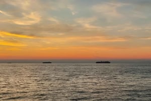Isola: corsa al tramonto lungo la costa fino a Capodistria con omaggio locale