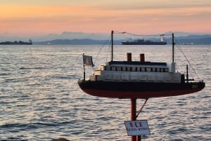 Isola: corsa al tramonto lungo la costa fino a Capodistria con omaggio locale