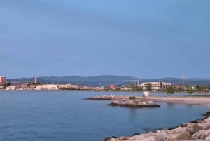 Isola: corsa al tramonto lungo la costa fino a Capodistria con omaggio locale