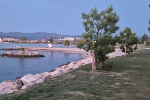 Isola: corsa al tramonto lungo la costa fino a Capodistria con omaggio locale