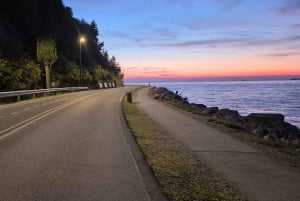 Isola: corsa al tramonto lungo la costa fino a Capodistria con omaggio locale