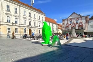 Kamnik: Geführte Stadtführung mit Getränk