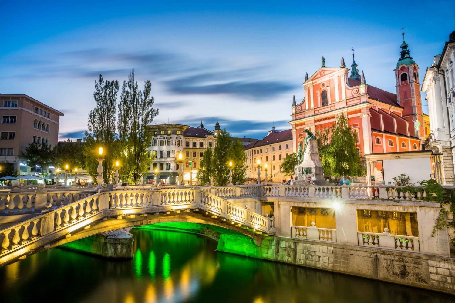 Fra Zagreb: Bled-søen og Ljubljana privat dagstur fra Zagreb