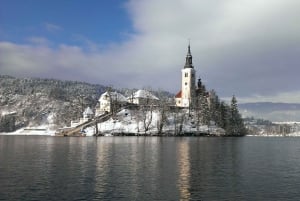 Fra Zagreb: Bled-sjøen og Ljubljana privat dagstur