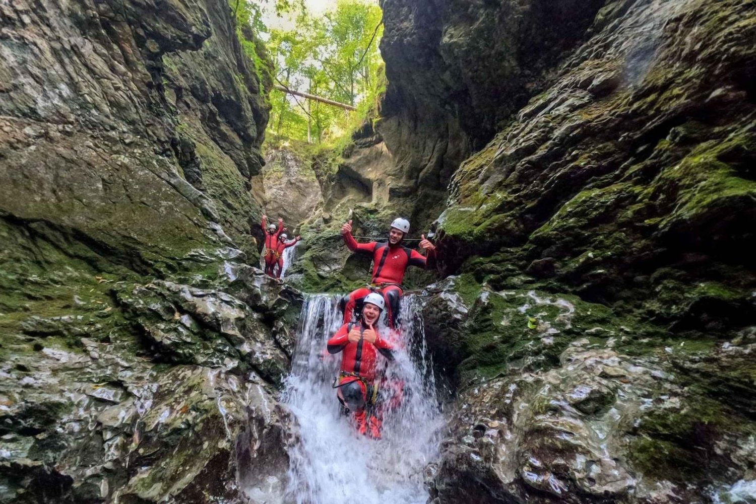 Lake Bled: Canyoning Adventure with Free Footage