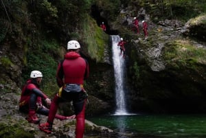Lago di Bled: Avventura in canyoning con filmato gratuito