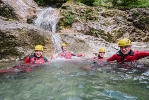 Lago di Bled: Avventura in canyoning con filmato gratuito