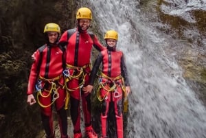 Lago di Bled: Avventura in canyoning con filmato gratuito