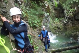 Bled-søen: Kajak- og canyoningoplevelse