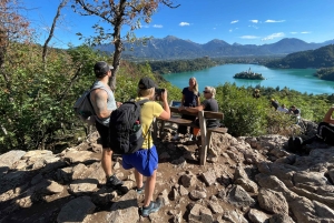 Ljubljana : Bled, Kranjska Gora & Peričnik Waterfall Day Trip (excursion d'une journée à Bled, Kranjska Gora et la cascade de Peričnik)