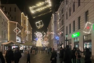 Ljubljana: Rundgang durch den Weihnachtsmarkt und die Lichter