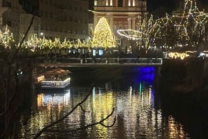 Ljubljana: Rundgang durch den Weihnachtsmarkt und die Lichter