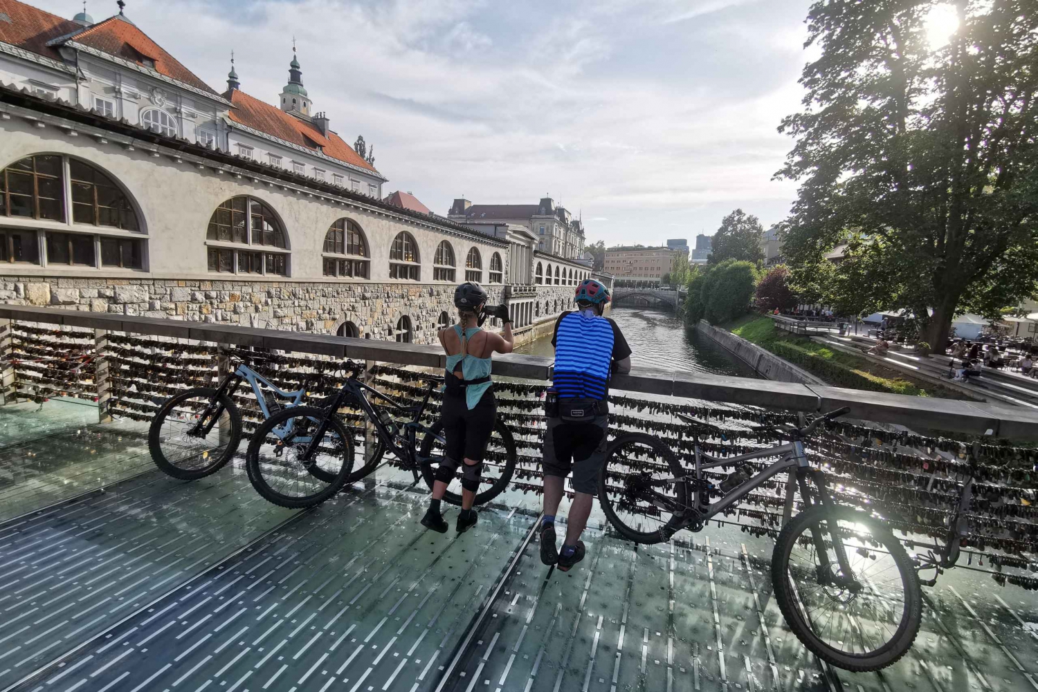 Liubliana: Excursión en bicicleta de montaña por el centro de la ciudad y los senderos de Golovec