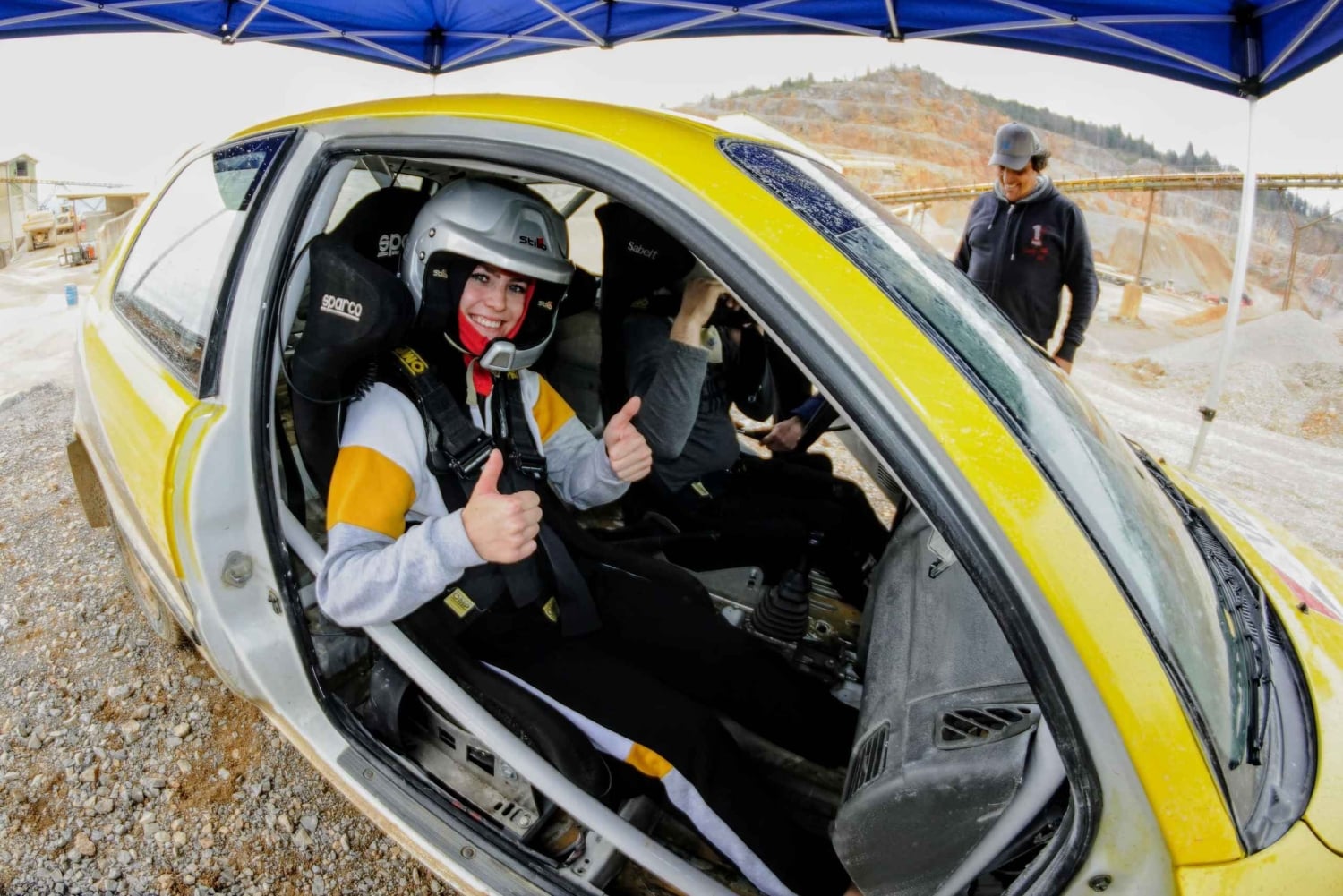 류블랴나: 랠리 카에서의 코드라이버 체험