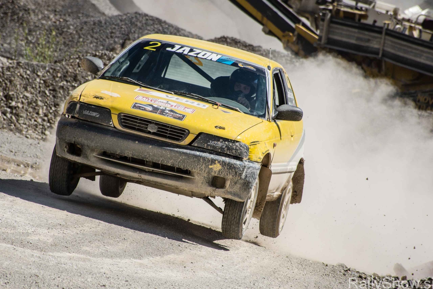 류블랴나: 랠리 카에서의 코드라이버 체험