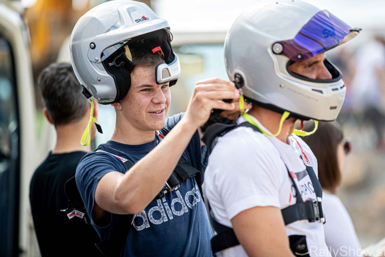 류블랴나: 랠리 카에서의 코드라이버 체험