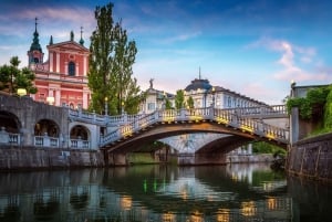 Ljubljana: Højdepunkter Selvguidet skattejagt og tur