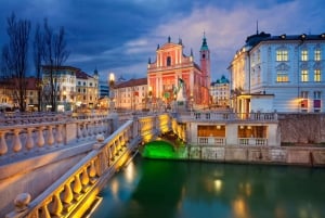 Ljubljana:Höjdpunkter Självguidad skattjakt & rundtur