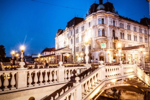 Ljubljana: Kohokohdat Itseopastettu aarrejahti ja kierros