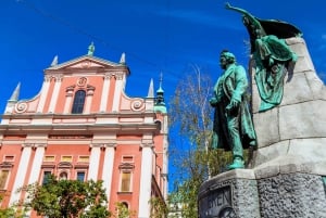 Ljubljana: Kohokohdat Itseopastettu aarrejahti ja kierros