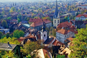 Ljubljana: Hoogtepunten Zelfgeleide speurtocht en rondleiding
