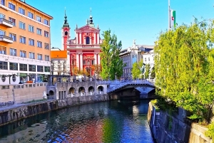 リュブリャナ歴史的旧市街 – プライベート＆ご家族向けツアー